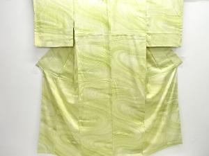 流水模様小紋着物